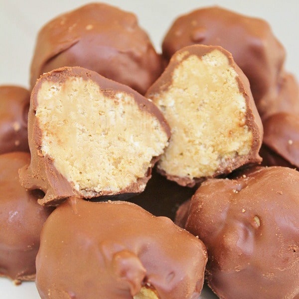 Peanut Butter Balls (5 ingredients!) - I Heart Naptime