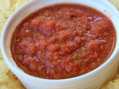 Restaurant Style Salsa Recipe High Heels And Grills