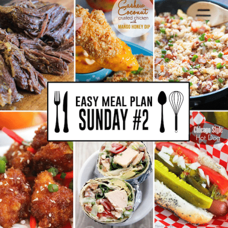 Easy Meal Plan Sunday #2 | High Heels and Grills