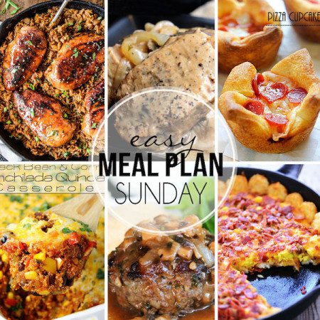 This Easy Meal Plan is just that - easy. All the recipes have been made ...