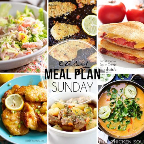 Easy Meal Plan #30 | High Heels and Grills