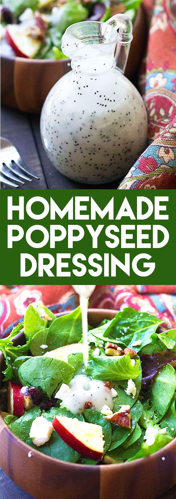 Homemade Poppy Seed Dressing Recipe - High Heels and Grills